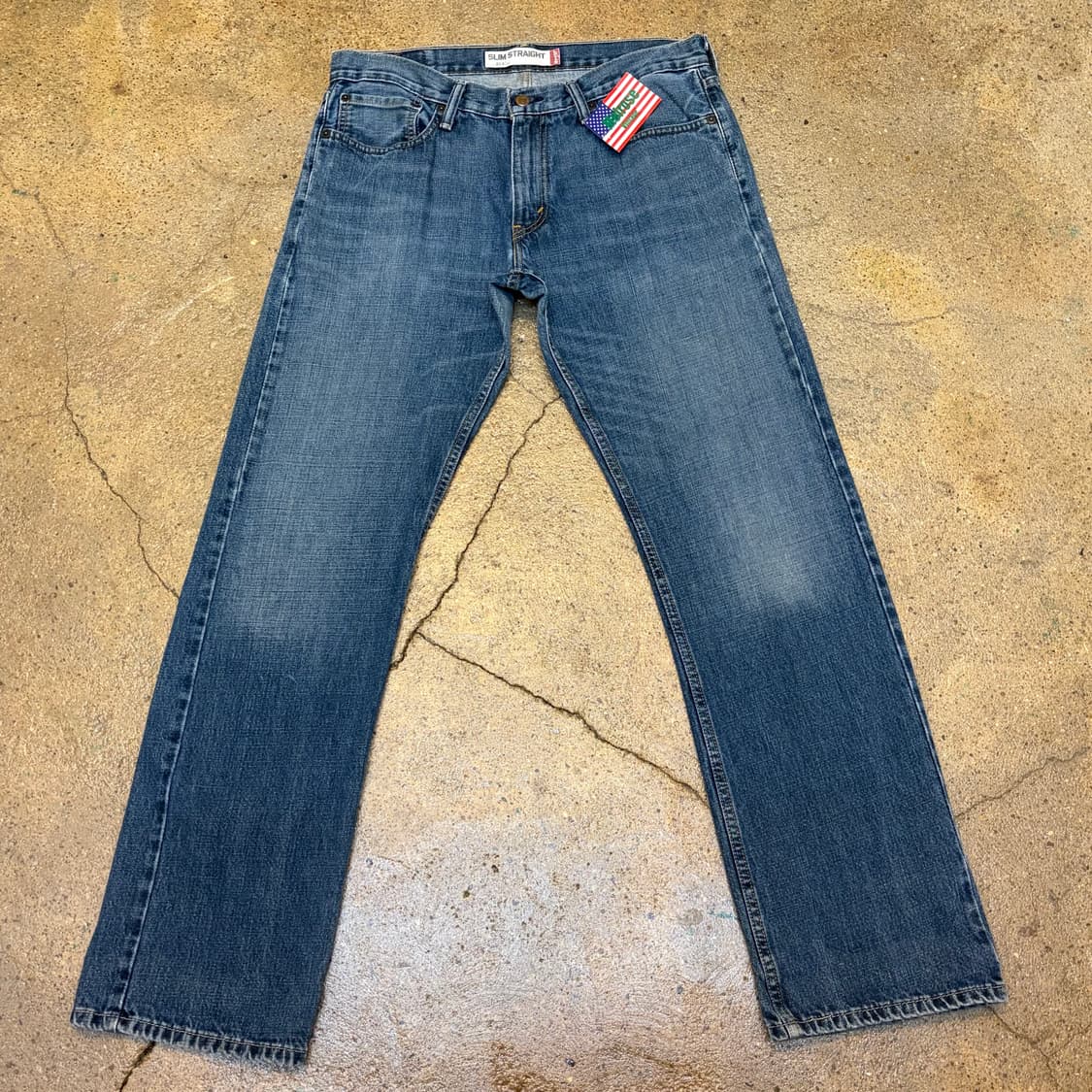미국 빈티지 리바이스 514 슬림 스트레이트 청바지  상품이미지1