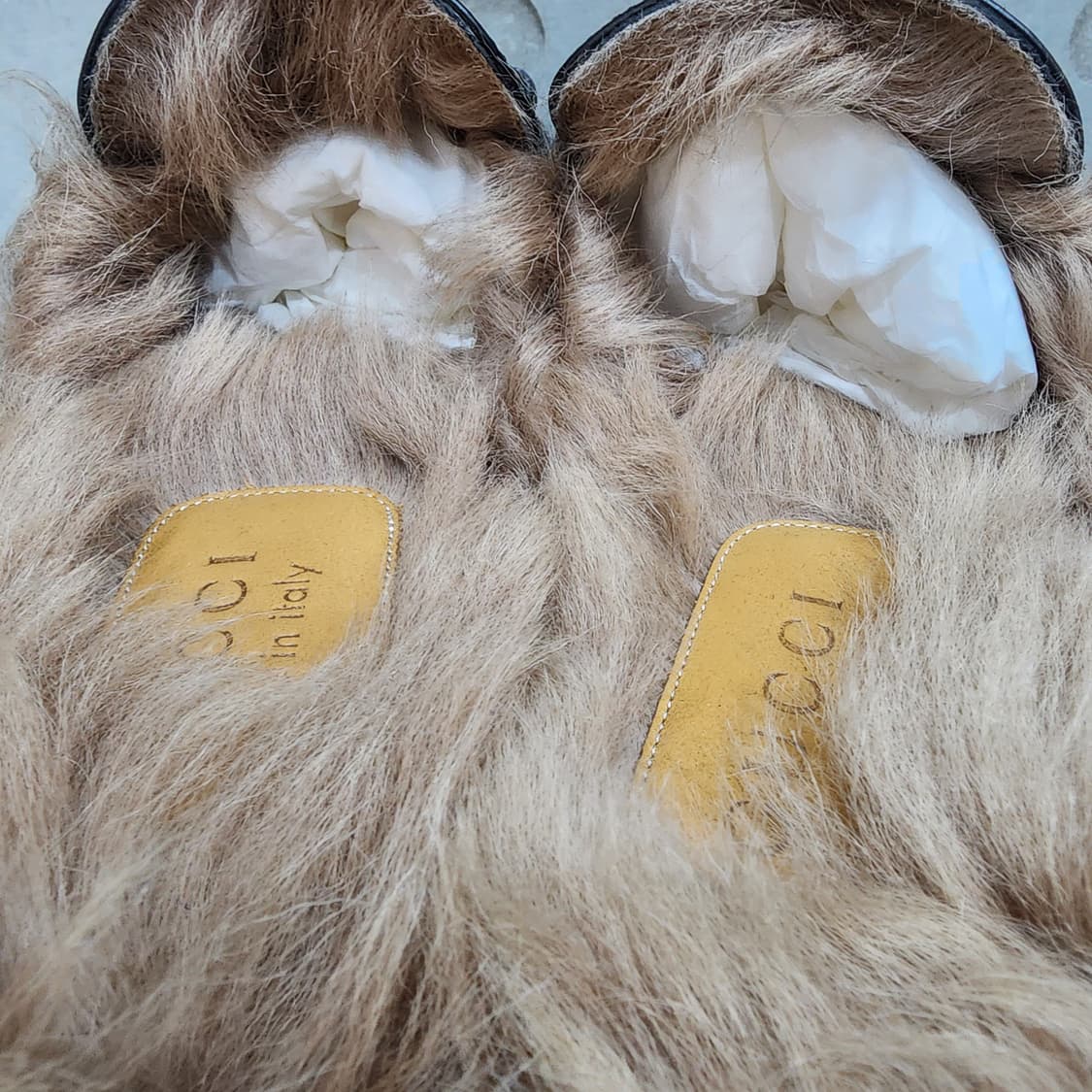 구찌 프린스타운 블랙 레더 7.5 새제품 상품이미지7