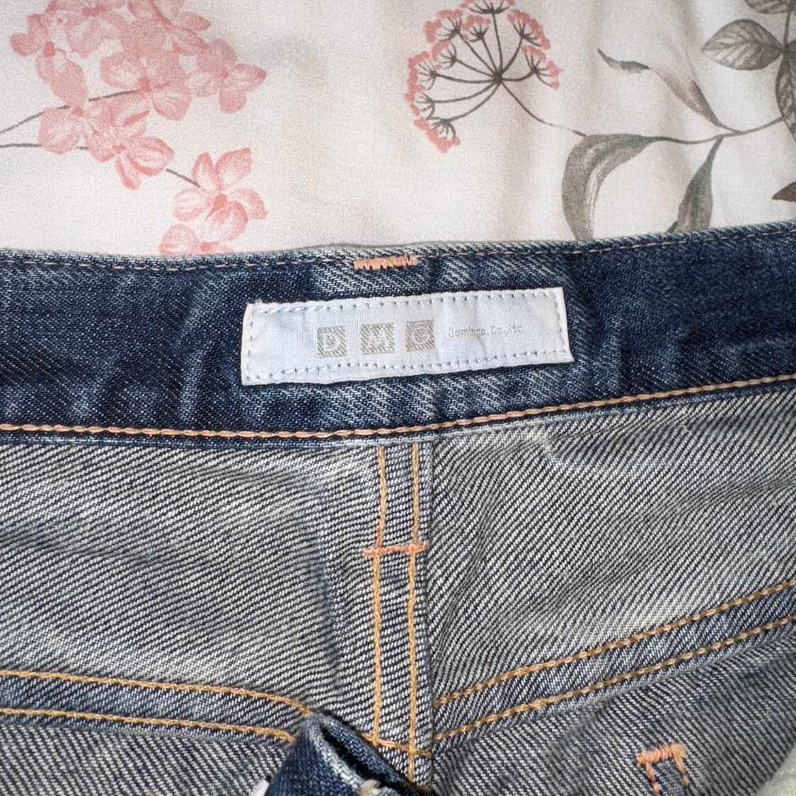 데님 미디 스커트 모리걸 상품이미지4