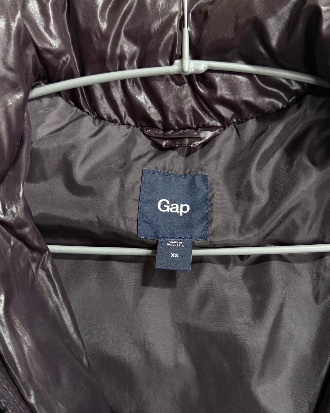 갭 딥 퍼플 롱 패딩 자켓 상품이미지7