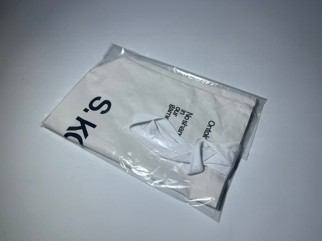 [OS] 팔란티어 테크놀로지 에코백/ 토트백 화이트 상품이미지3