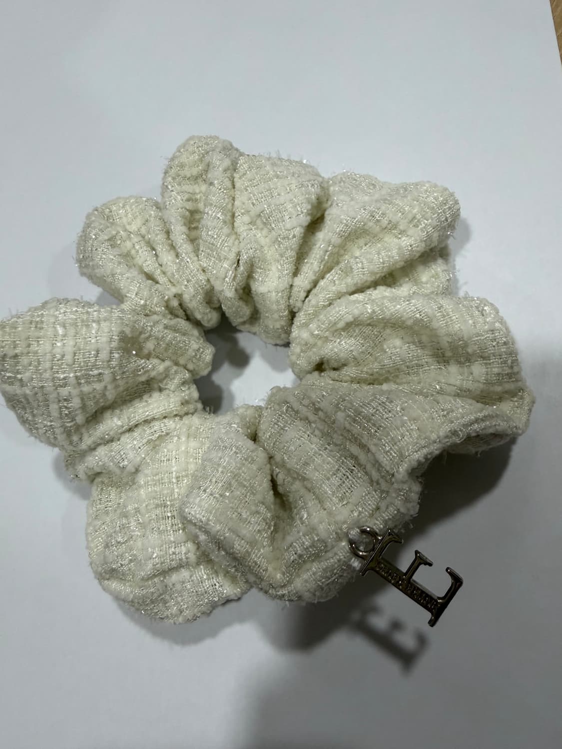 앙트레브 트위드 백팩 TWEED STRING BAG&SCRUNCH  상품이미지3