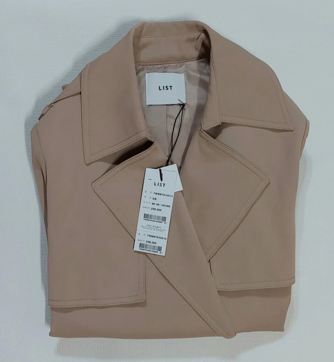 새상품) 리스트 트렌치 버버리 코트 자켓 여성 롱 트렌치 코트 자켓 상품이미지8