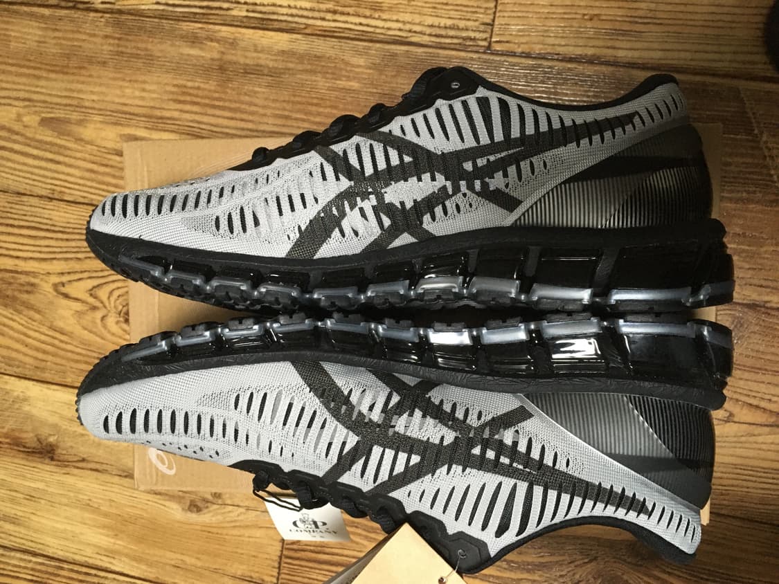 아식스 씨피컴퍼니 젤 퀸텀360 실버 판매합니다 상품이미지4