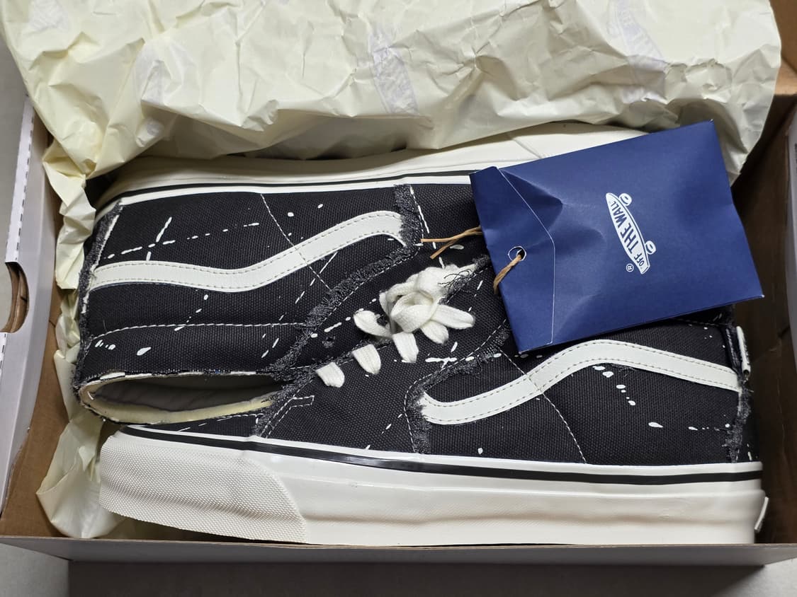 반스 인빈시블 스케이트 미드 블랙 275 상품이미지2