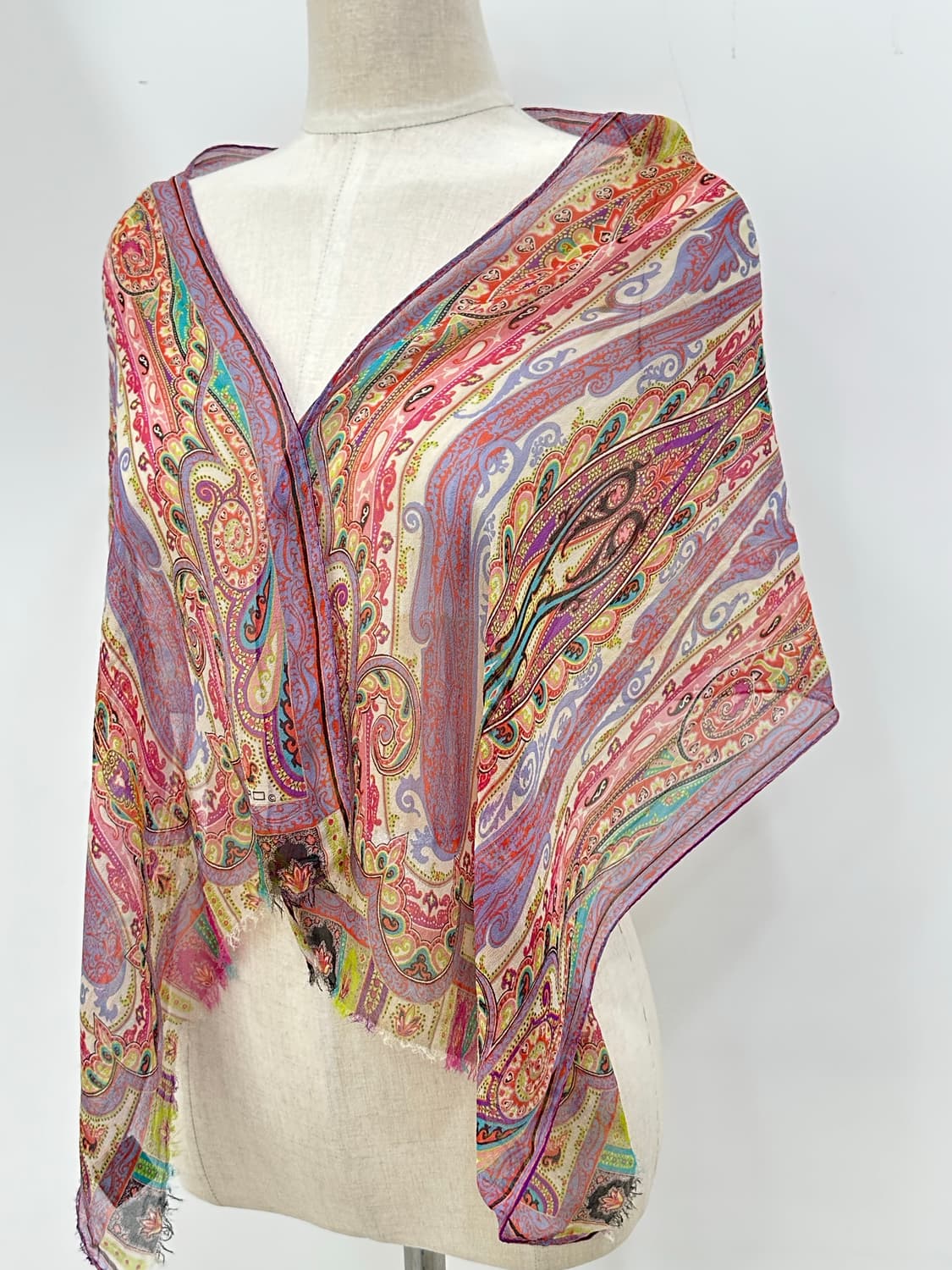 에트로 실크 스카프 상품이미지8