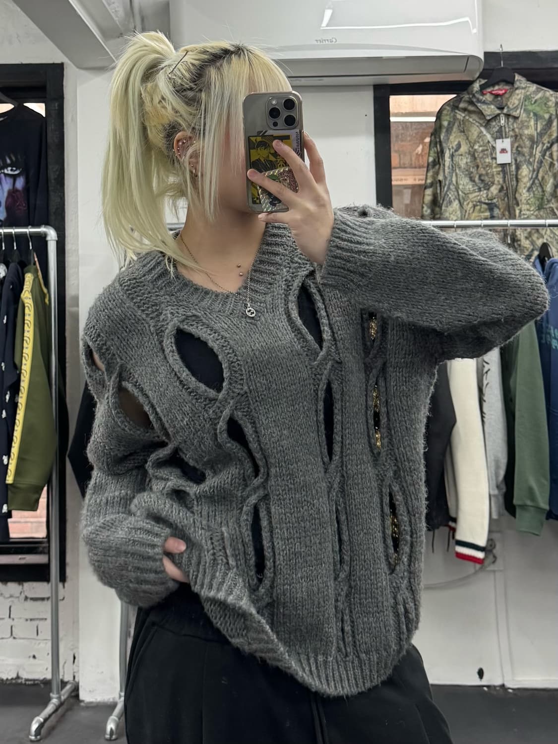 더오픈프로덕트 니트 상품이미지3