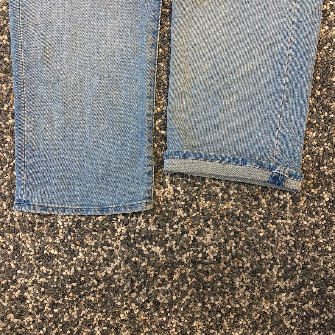 리바이스 501 스트레이트 연청 데님 팬츠 (34) 상품이미지4