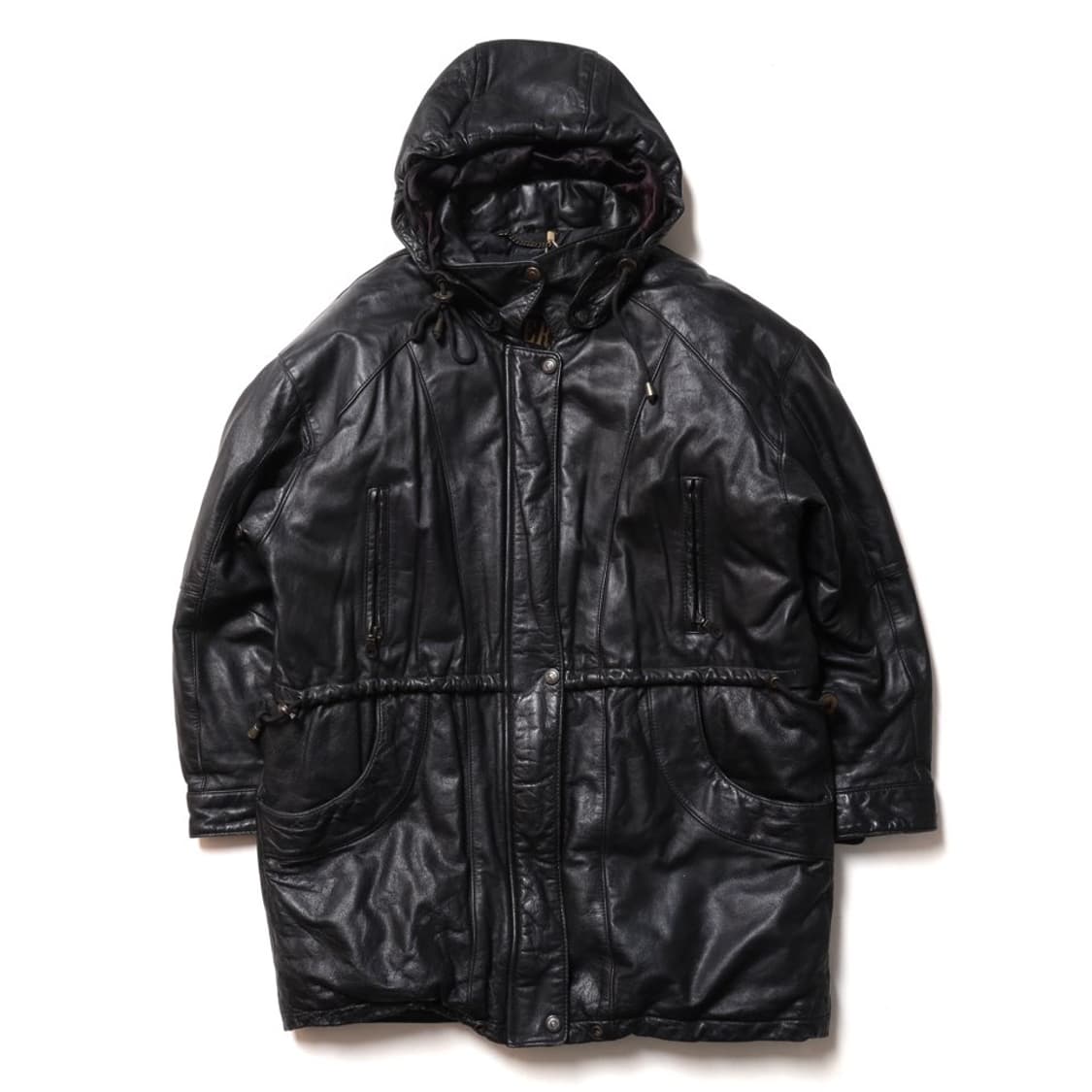 American Vintage Leather Down Coat 

 상품이미지1