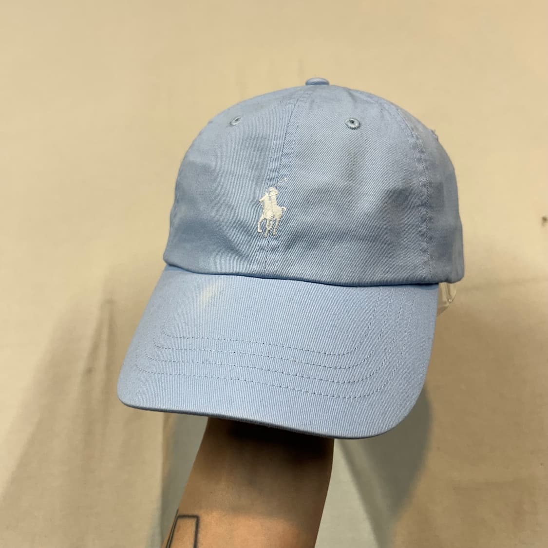 폴로 랄프로렌 아이코닉 치노 볼캡 모자 신형 큐알탭 상품이미지1