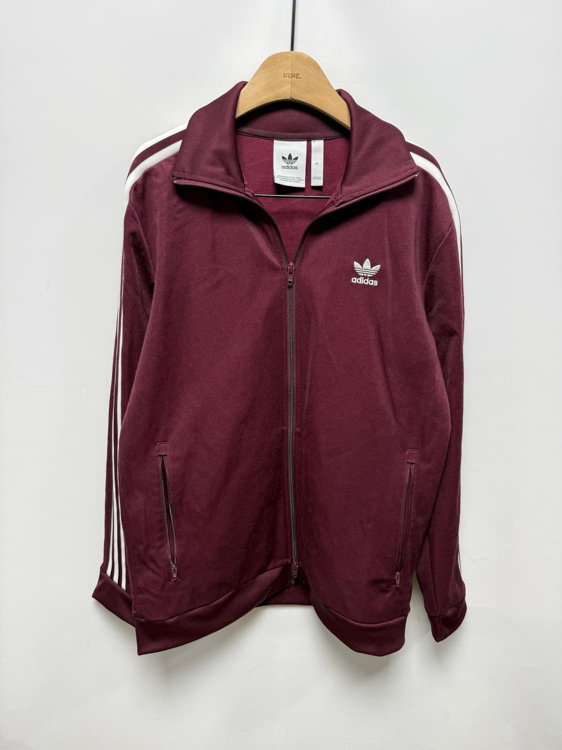 아디다스 버건디 버켄바우어 트랙탑져지 상품이미지1