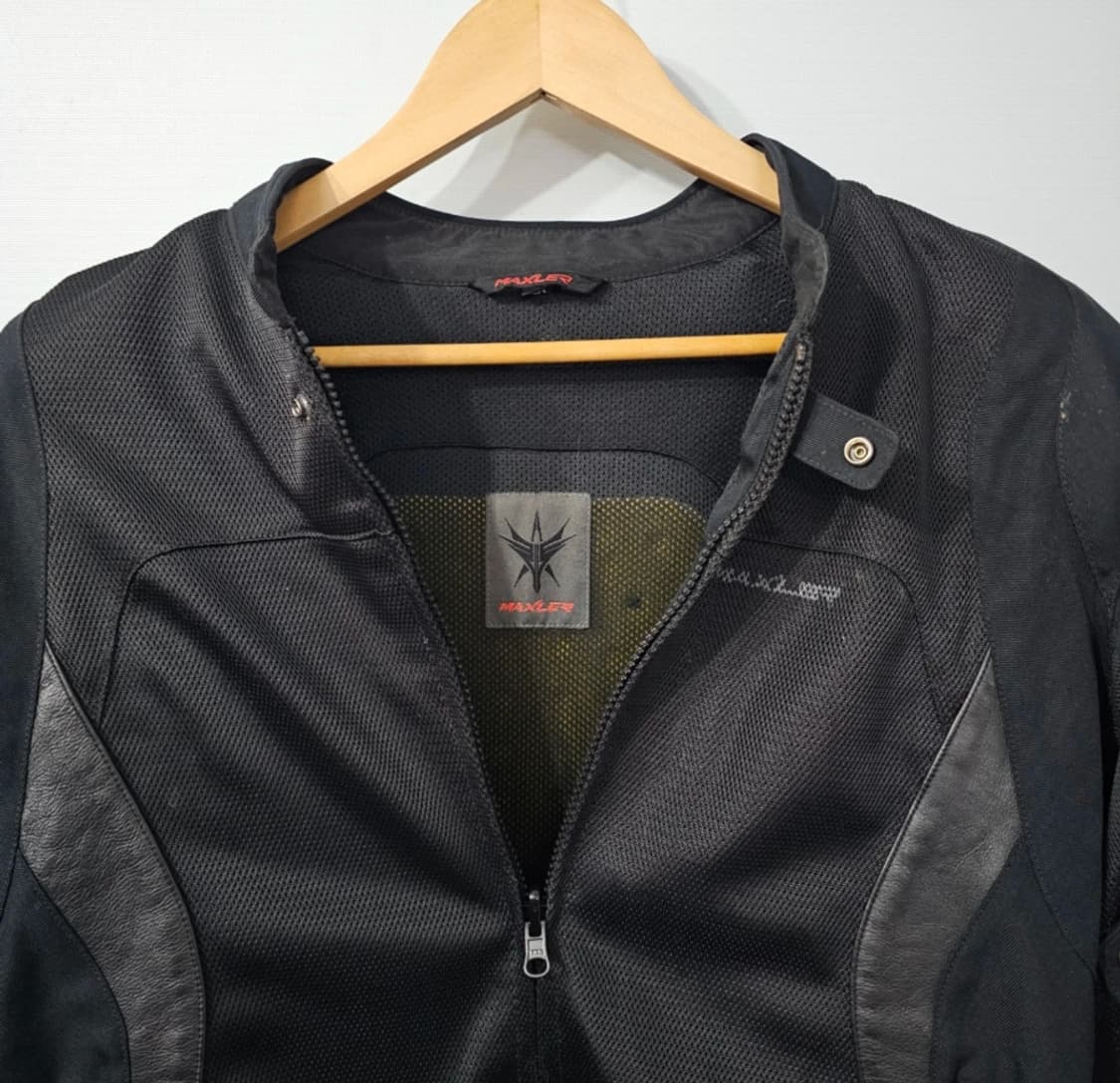 맥슬러 에어 쿠페 블랙 라이딩 자켓 105 상품이미지4