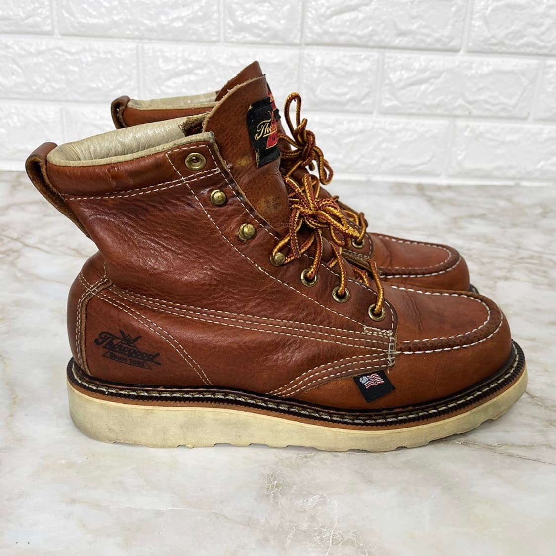 쏘로굿 목토 6인치 토바코 여자 부츠 US6 240 상품이미지5