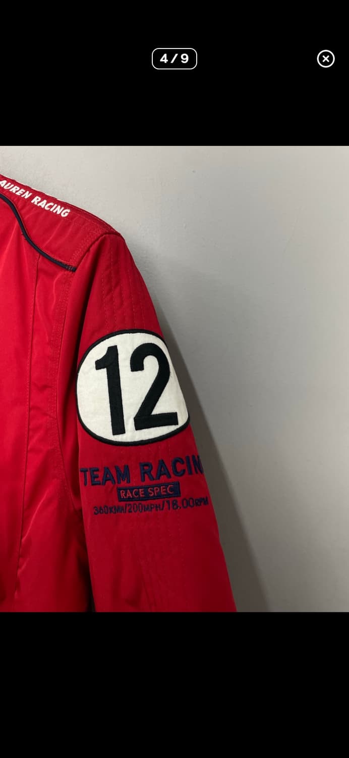 폴로랄프로렌 빅포니 레이싱 레드자켓 A3792 상품이미지4