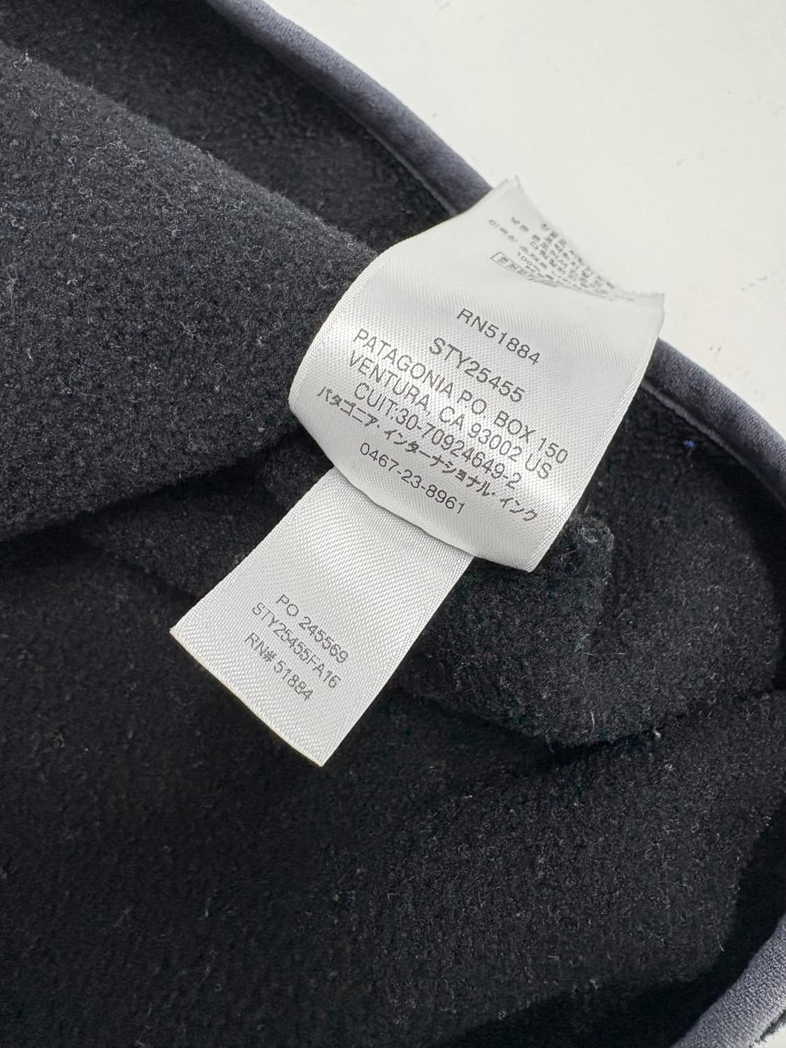 빈티지 파타고니아 신칠라스냅티 블랙 우먼즈S 상품이미지6