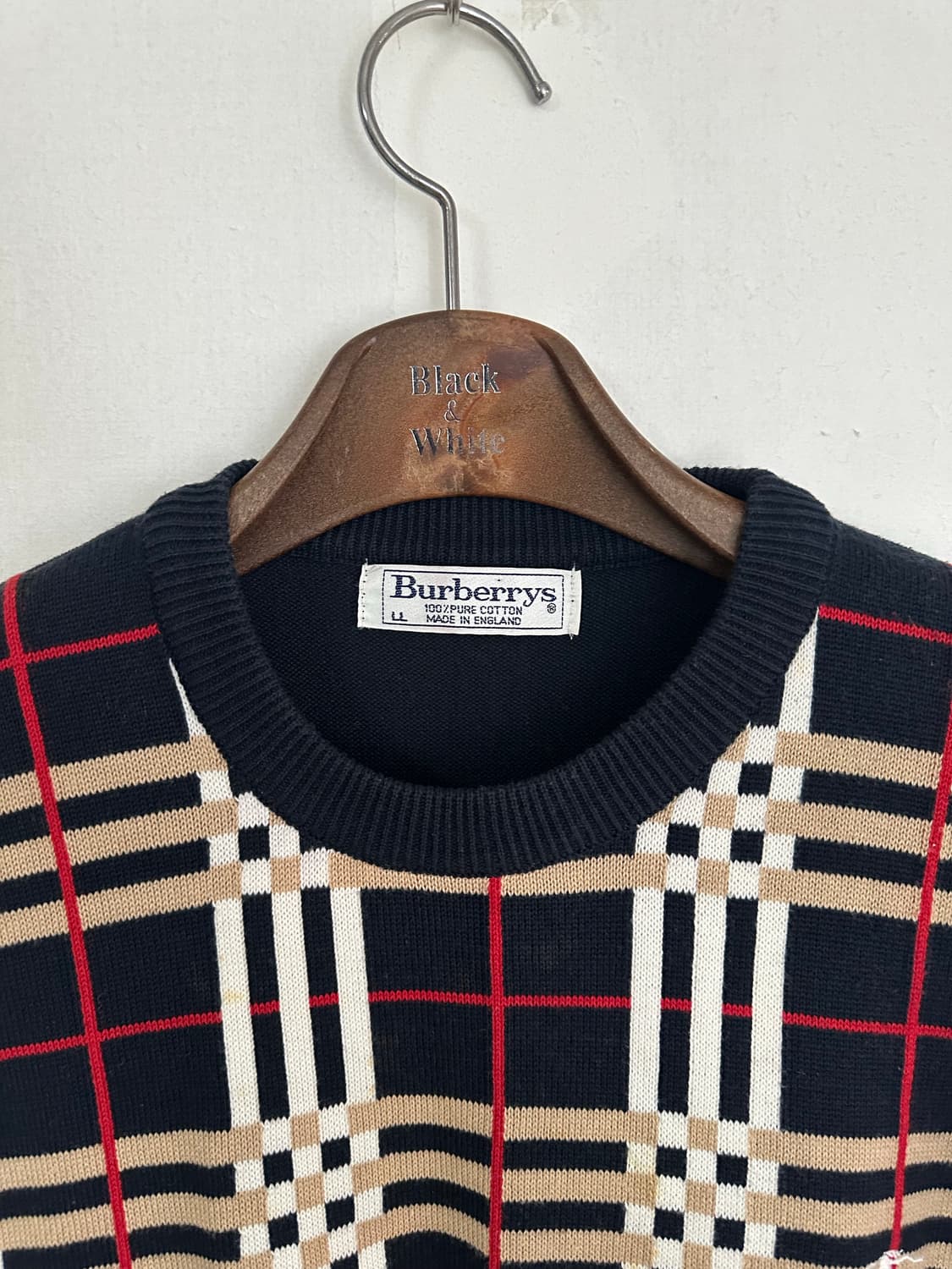 버버리 니트 85-90 상품이미지2