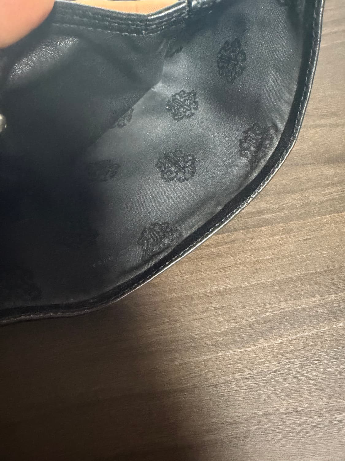 크롬하츠 3단 크로스패치 지갑 단품 상품이미지5