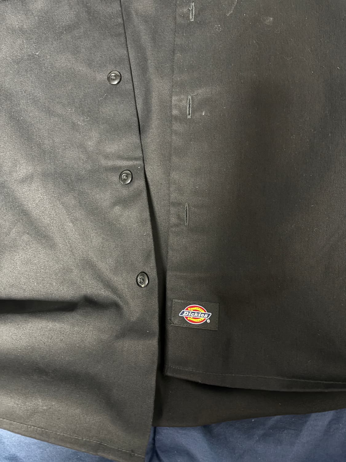 디키즈 클린턴데일셔츠 블랙 상품이미지3