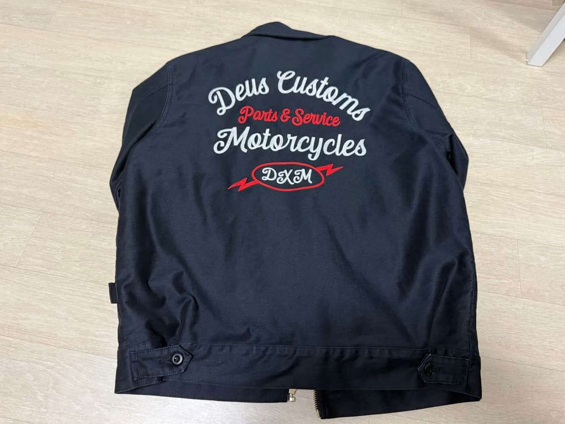 데우스 Stepper Jacket Black M사이즈 상품이미지3