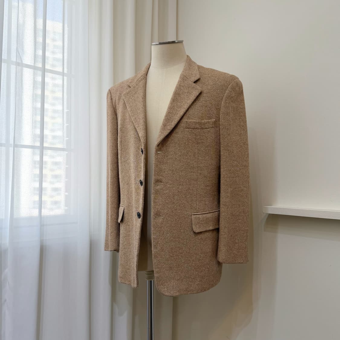 켄 컬렉션 울 트위드 3B 자켓 상품이미지3