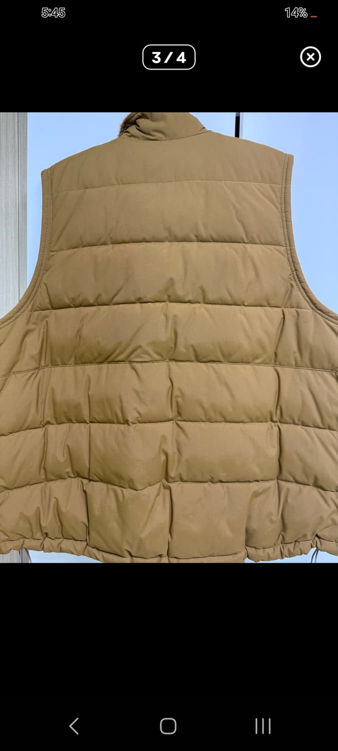 칼하트 패딩조끼 상품이미지3