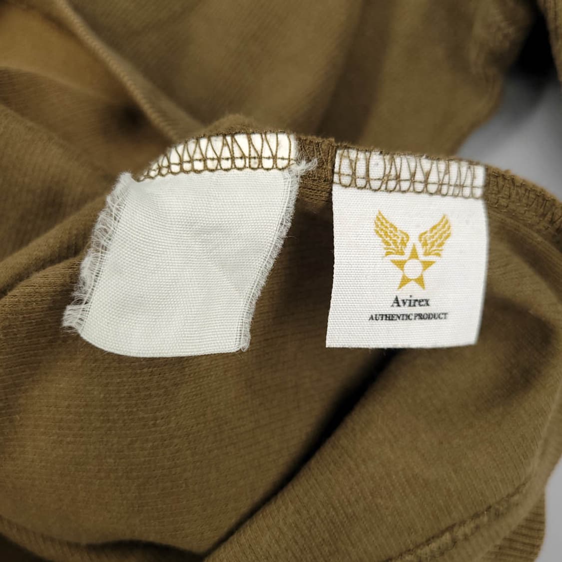 AVIREX KHAKI SHORT SLEEVE KNIT 상품이미지7