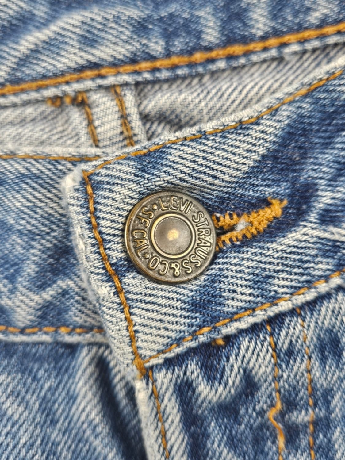 리바이스 버튼플라이 워싱 진 데님 팬츠 (27X32 추정) / 10870 상품이미지7