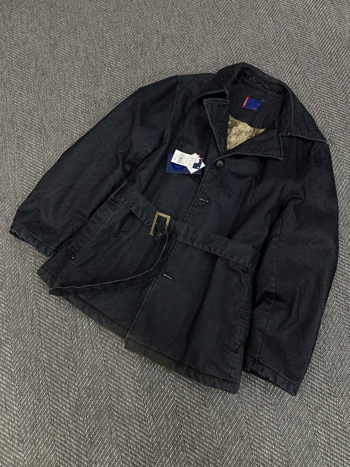 리바이스 벨트 데님 코트 상품이미지1