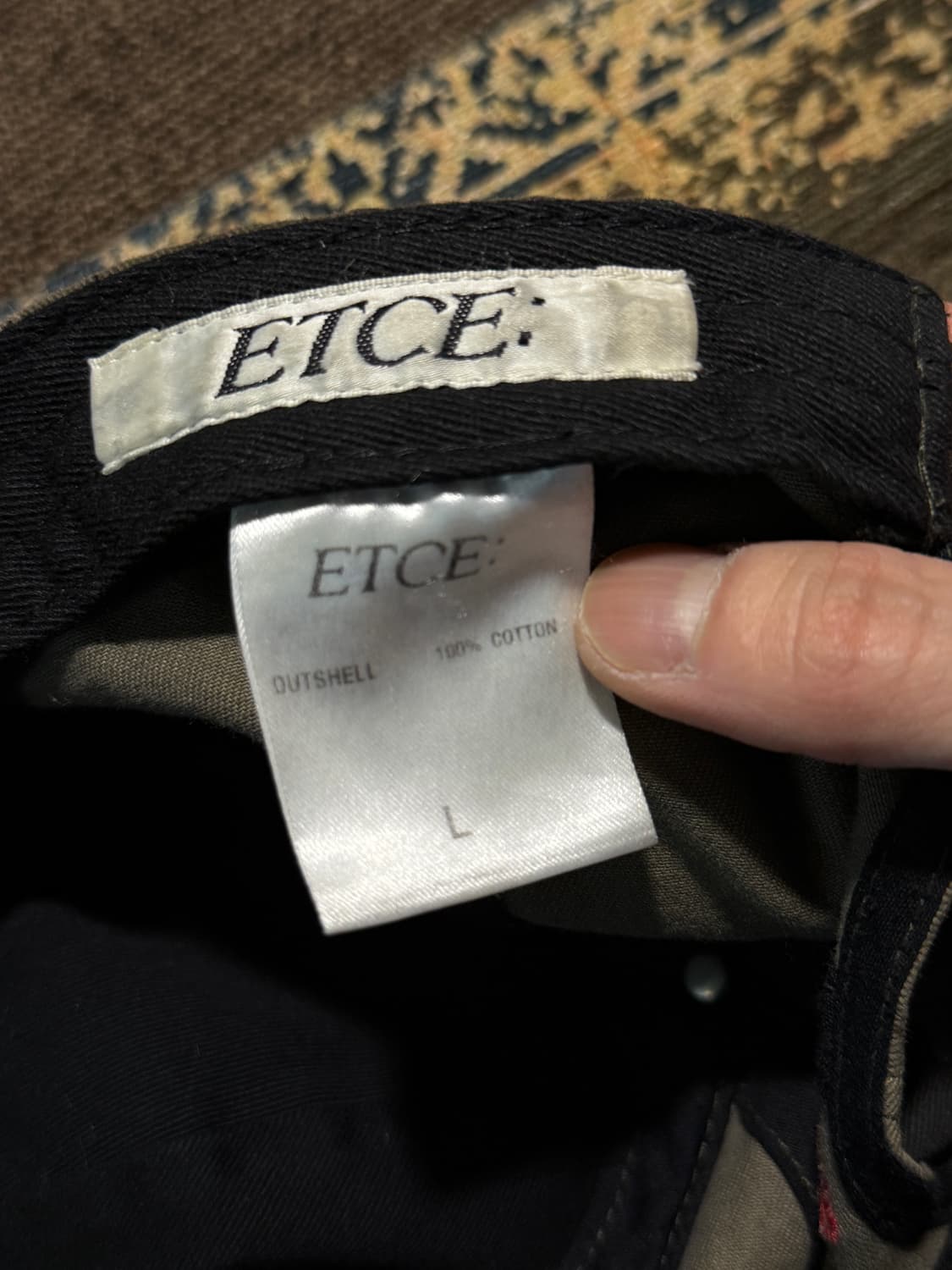 ETCE 카모패턴 볼캡 상품이미지3