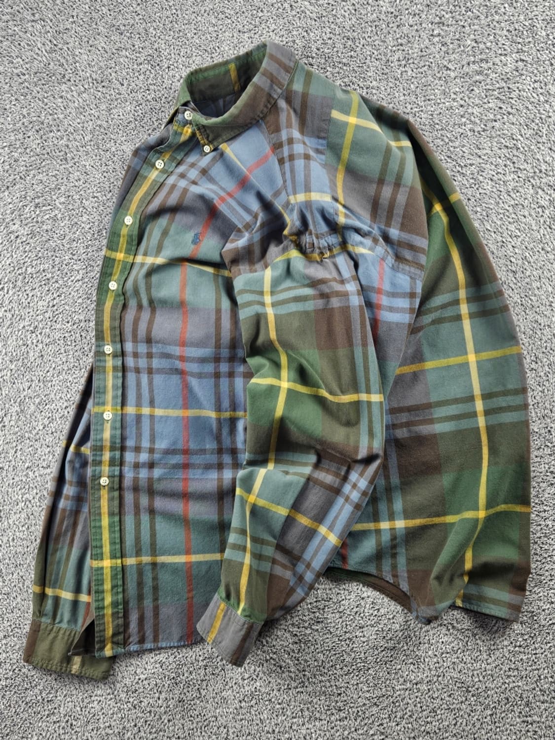 폴로랄프로렌 멀티컬러 타탄 체크 패턴 셔츠 ( M ) / 11039 상품이미지3