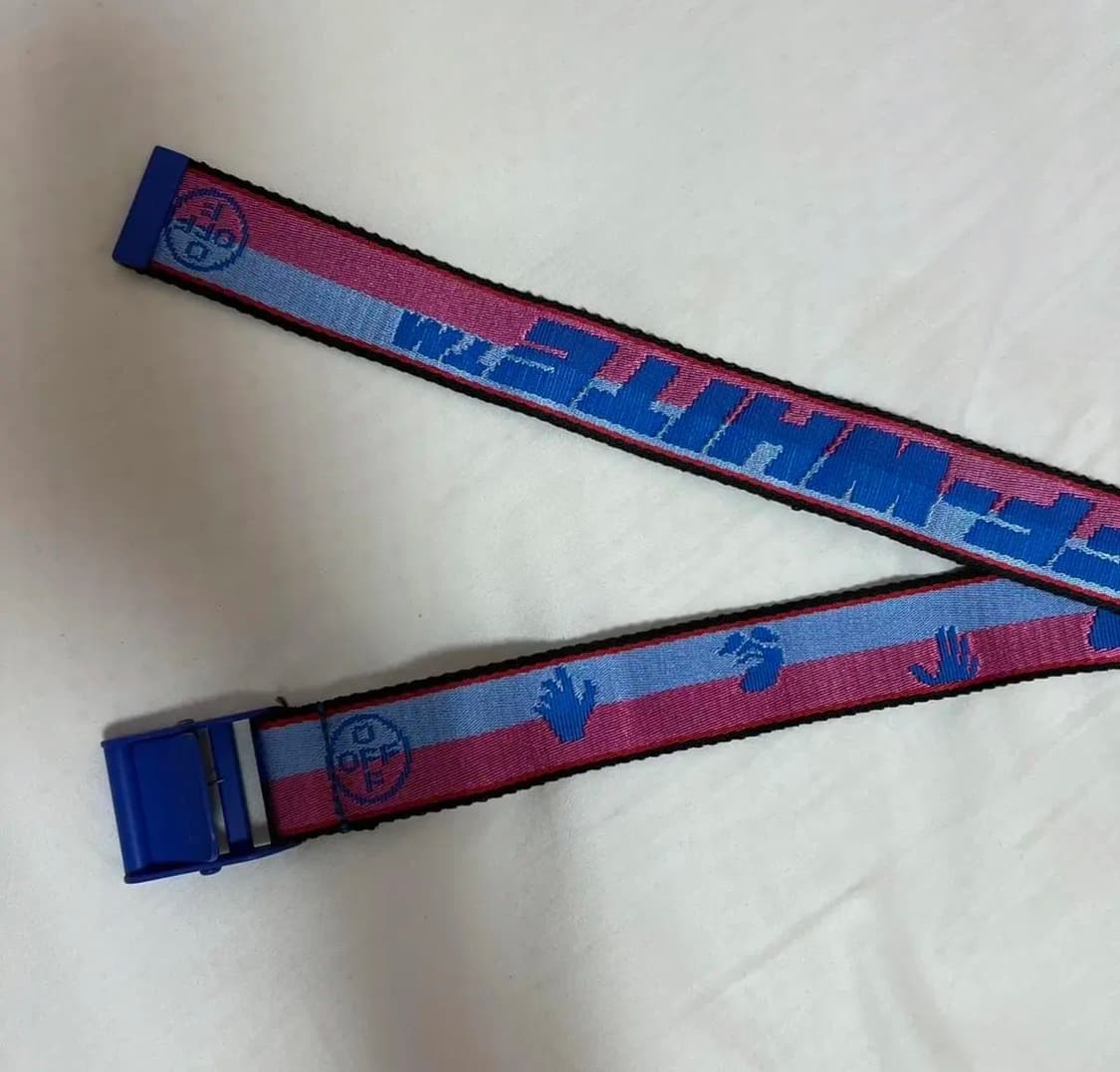 오프화이트 뉴 로고 클래식 인터스트리얼 라이트 벨트 상품이미지2