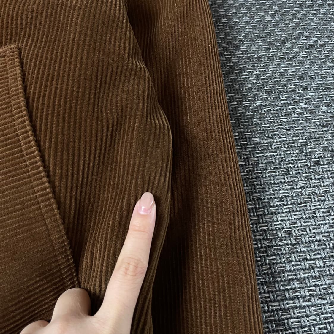 멘토 브라운 코듀로이 숏자켓 F 상품이미지6