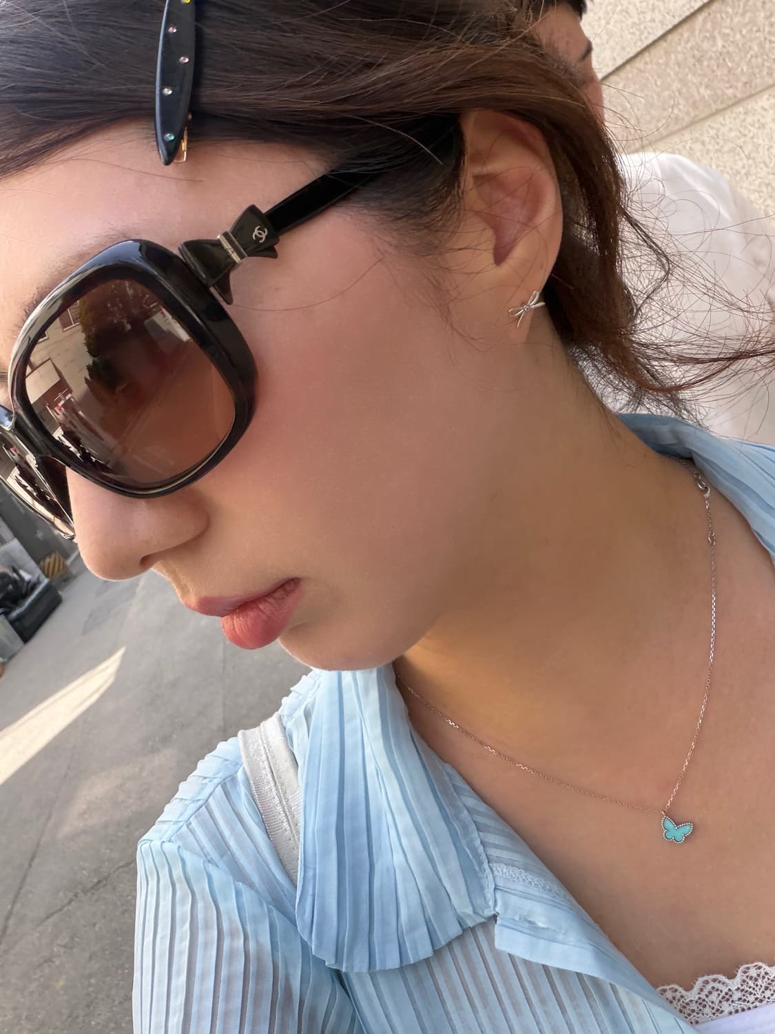 샤넬 리본 선글라스  상품이미지2