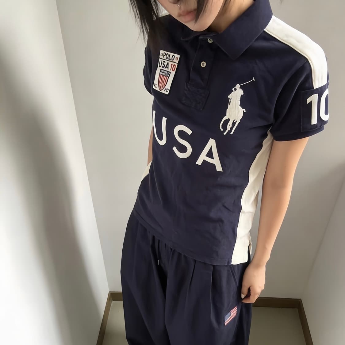 폴로 랄프 로렌 USA 빅포니 커스텀 핏 PK티 상품이미지1