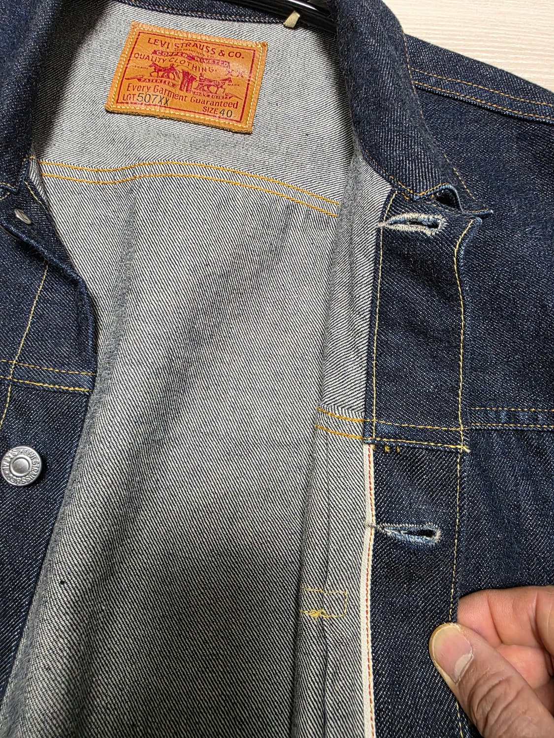 리바이스 LVC Type2 507XX 일본산 40 (100) 상품이미지4