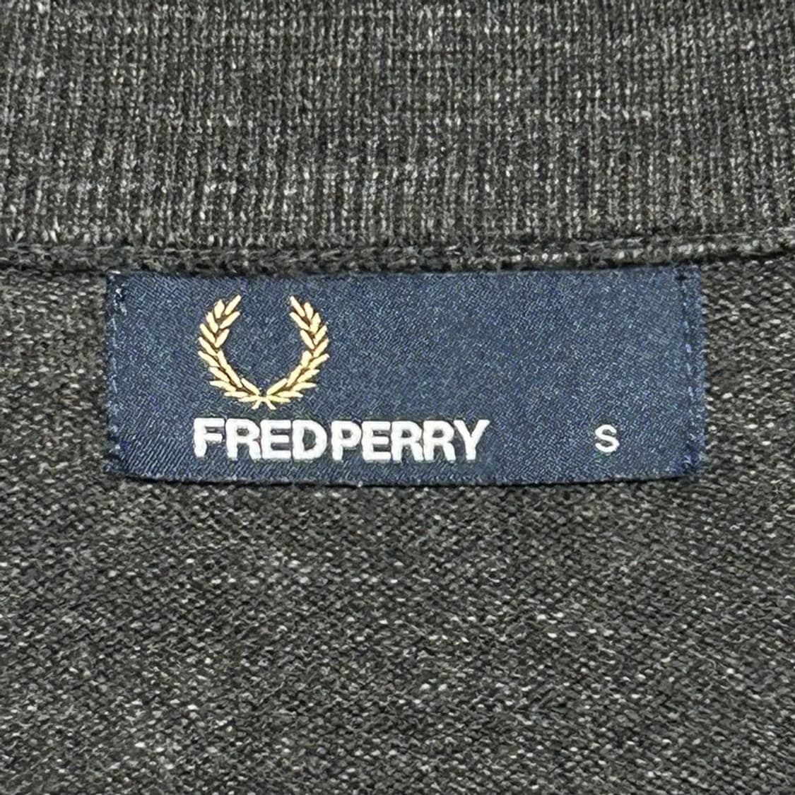 프레드 페리 클래식 가디건 차콜 S 상품이미지5