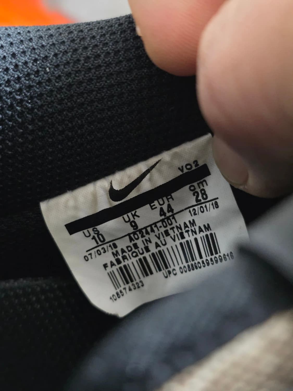 [280] 나이키 에어포스 1 로우 '07 LV8 3 리얼트리 블랙 상품이미지10