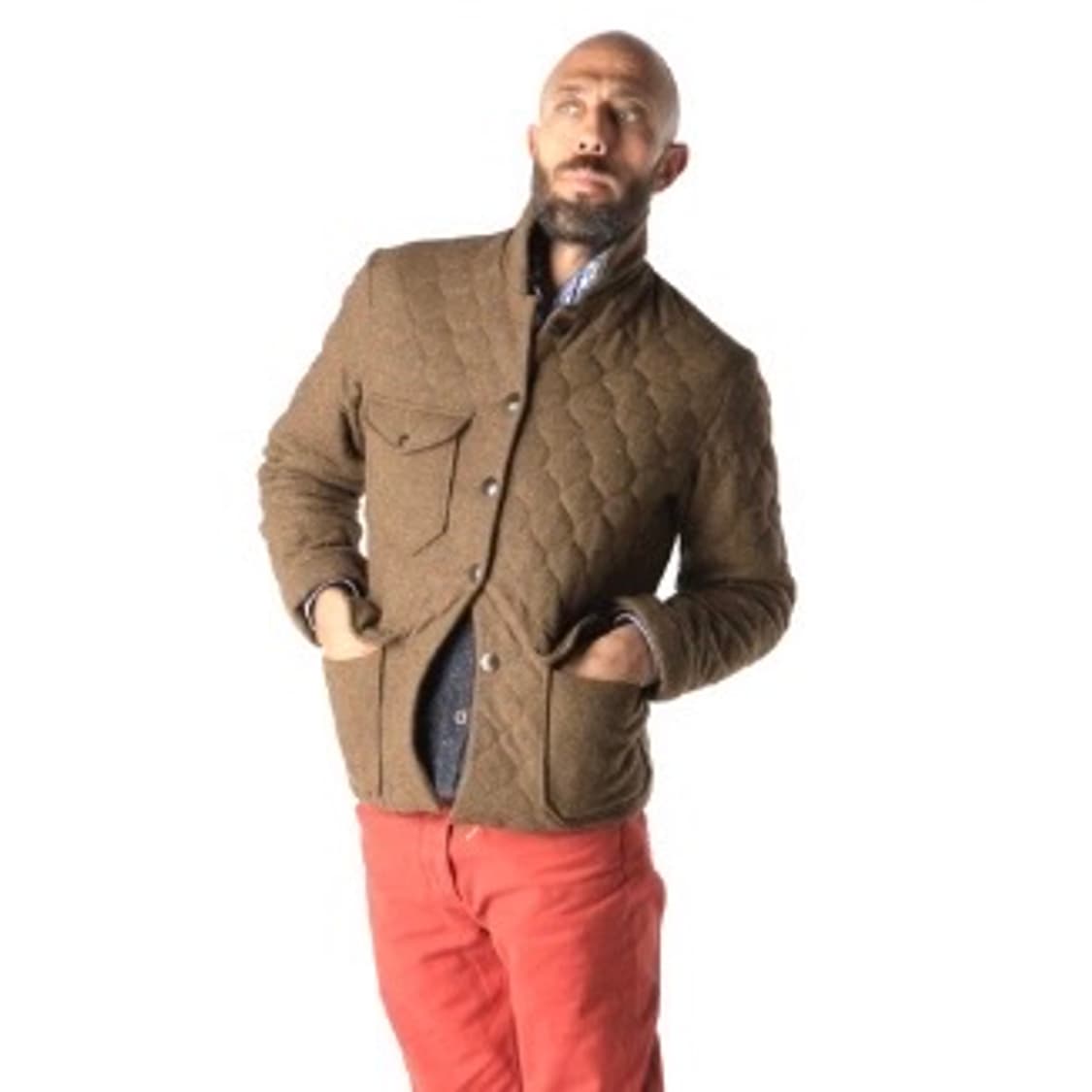 홈코어 Homecore 퀼팅 울 자켓 M사이즈 상품이미지9