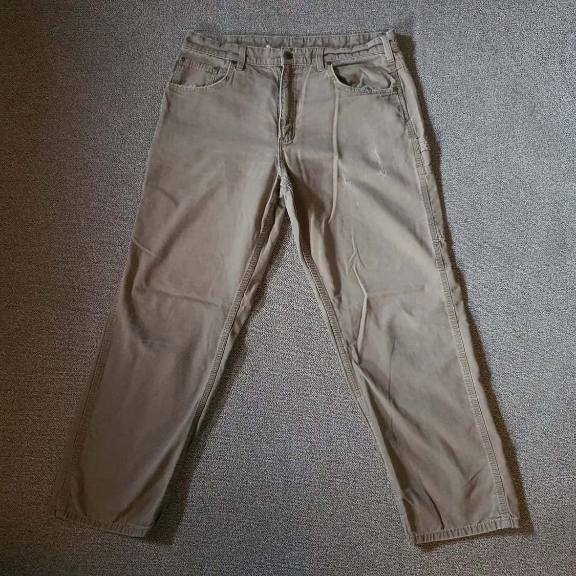 칼하트 B159 루즈 핏 캔버스 카펜터 팬츠 no.73 상품이미지1