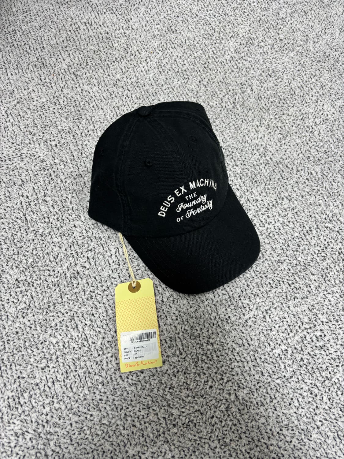 데우스 엑스 마키나 볼캡 모자  상품이미지2