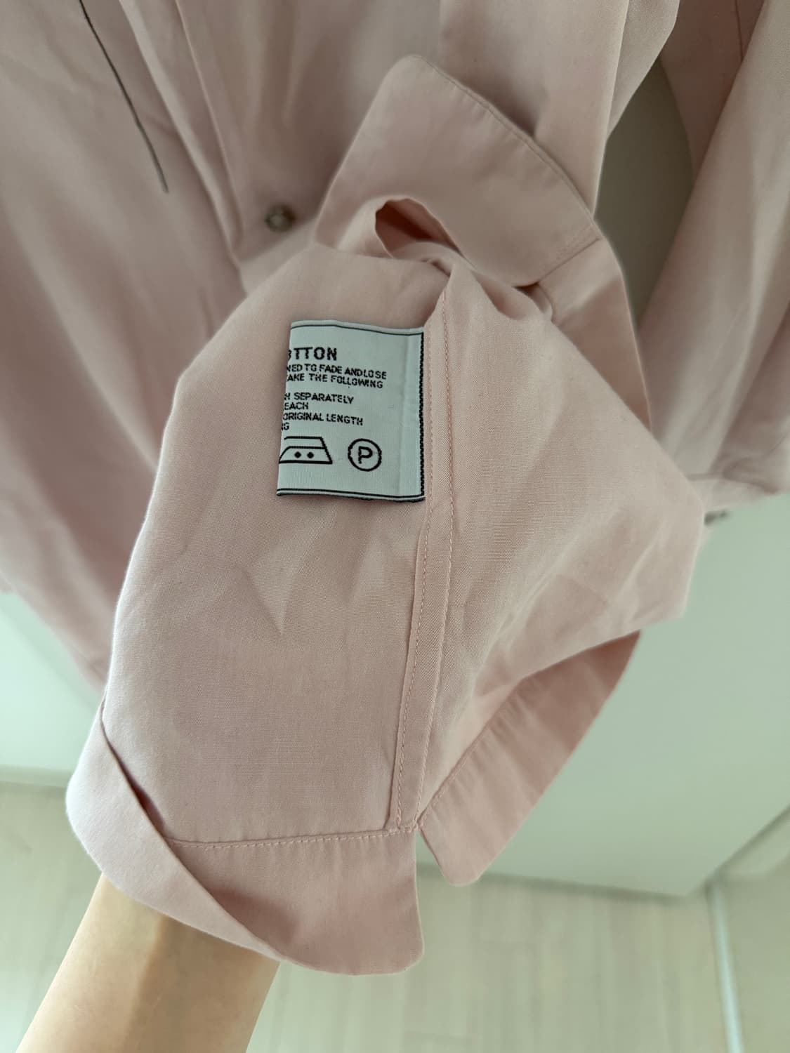 Matsuda 아카이브 핑크 셔츠 상품이미지5