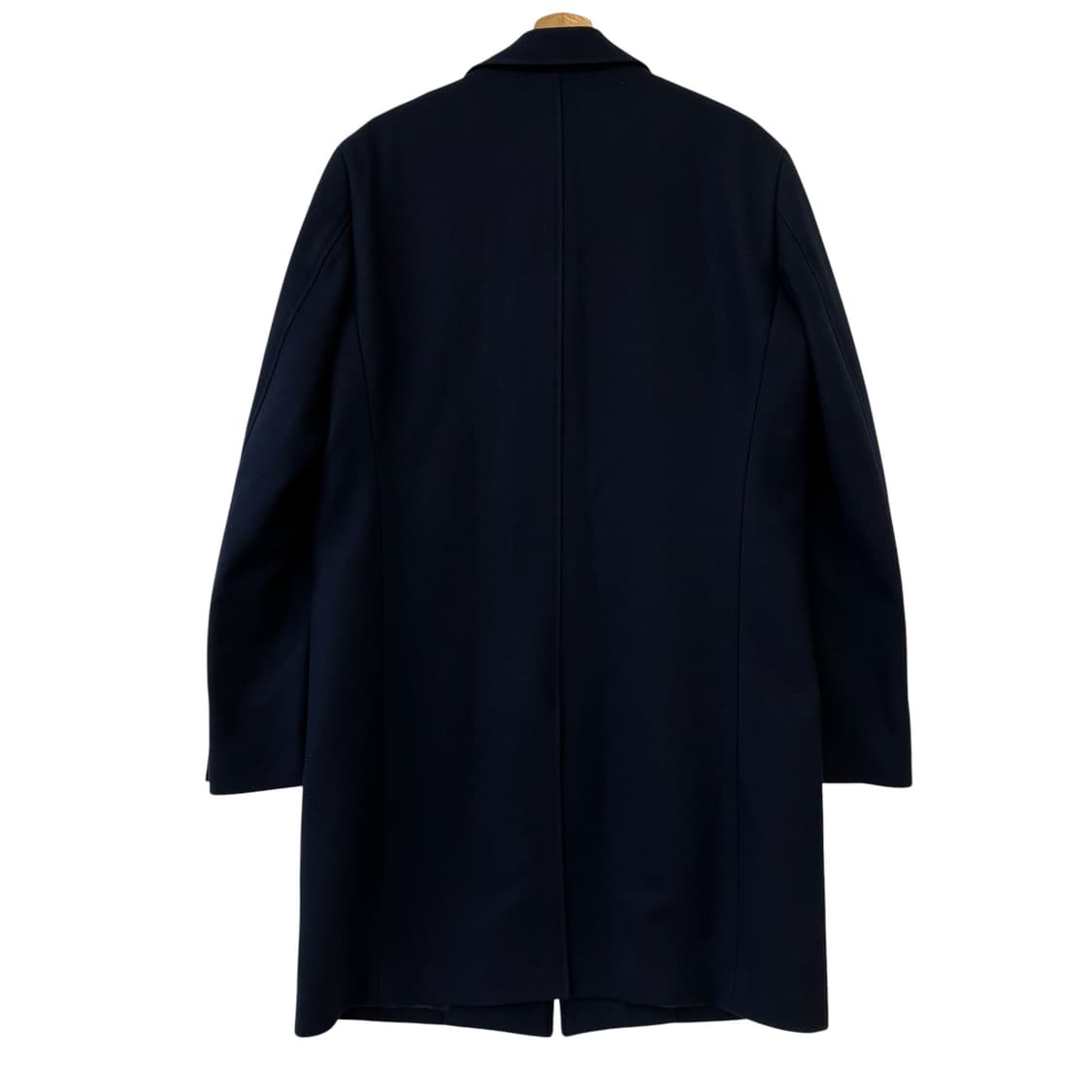 띠어리 울 캐시미어 싱글 코트 네이비 상품이미지6