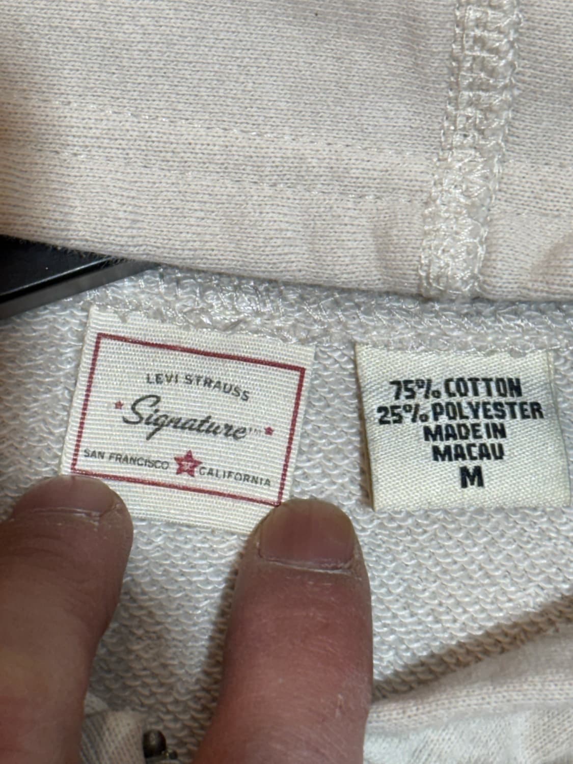 리바이스 시그니처 여성 후드집업 M사이즈 상품이미지5