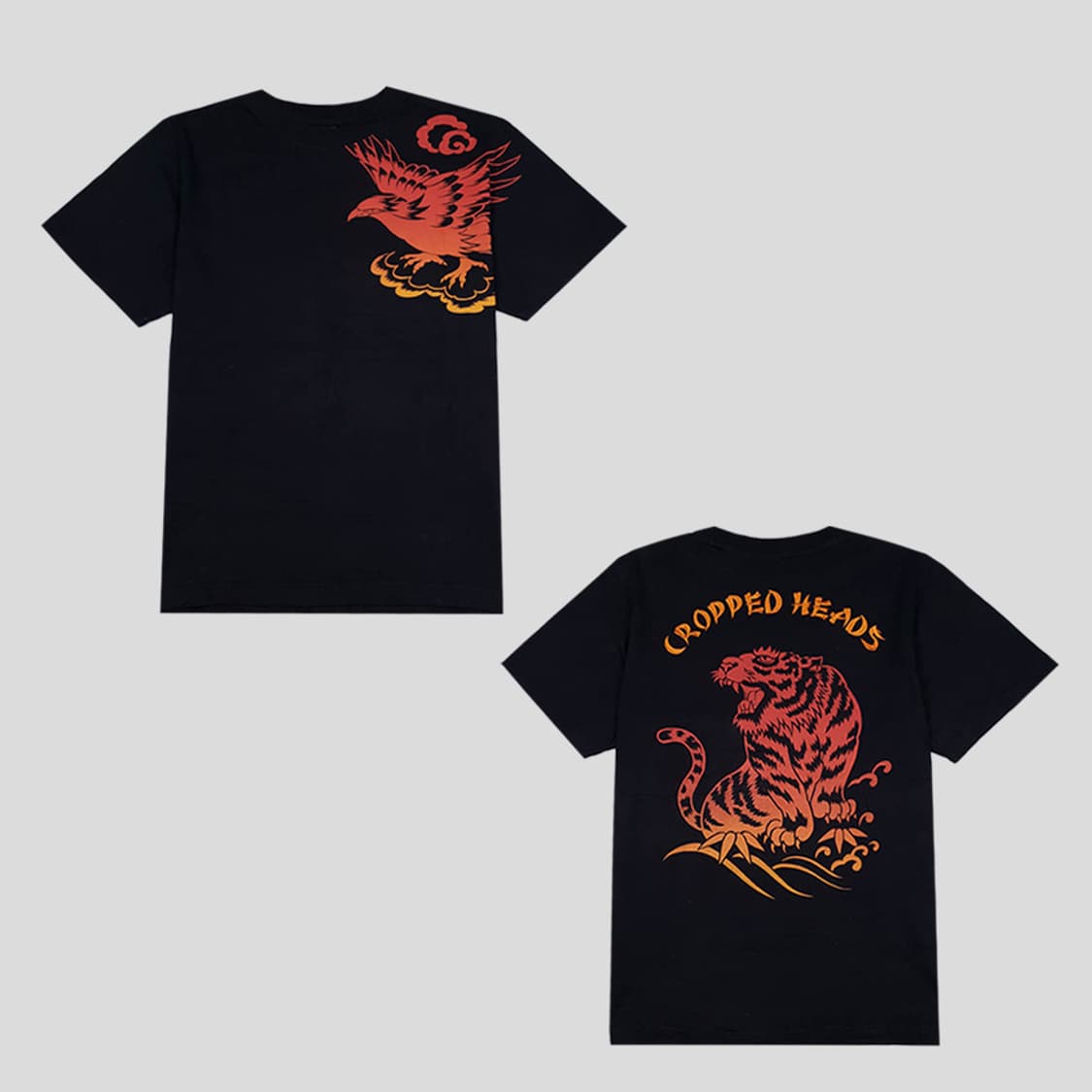 CROPPED HEADS 크롭헤드 헤즈 블랙 독수리 호 상품이미지1