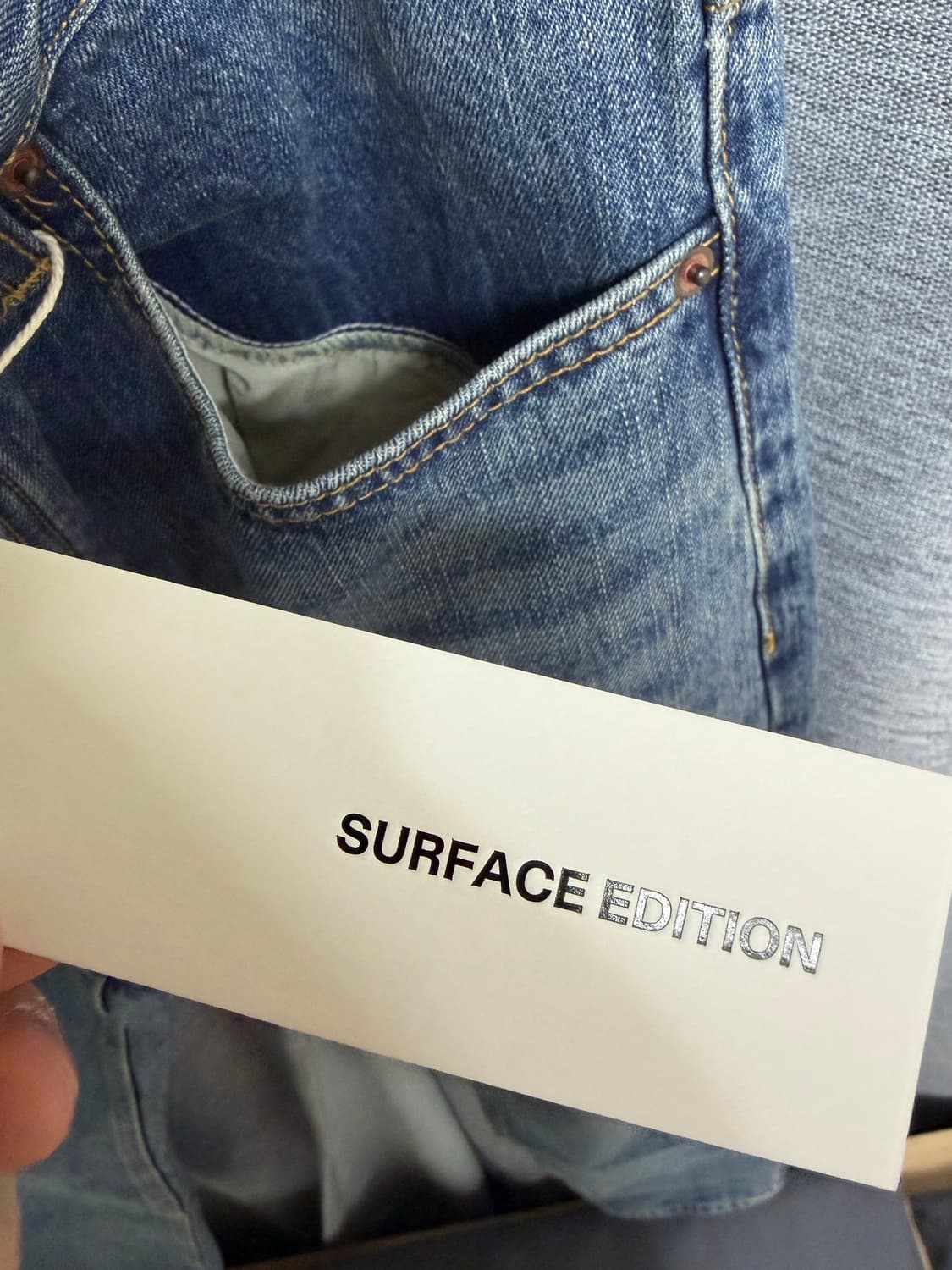 LOST STRAIGHT DENIM PANTS INDIGO (M) 상품이미지3