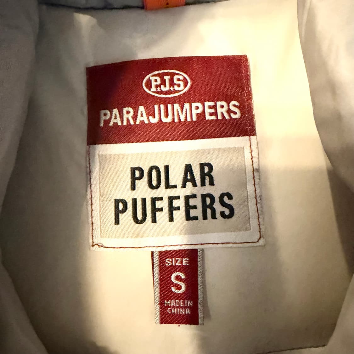 {오케이몰판/새상품급} 파라점퍼스 클라우드 패딩 그레이 S사이드 상품이미지8