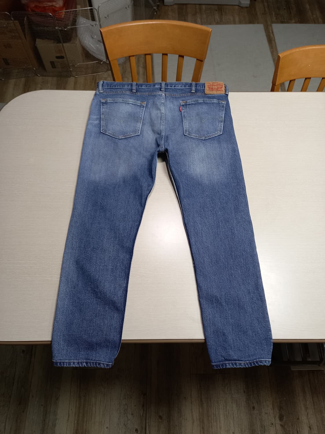 39 리바이스512 멕시코 데미지워싱 스판 슬림일자진 39-11 상품이미지2