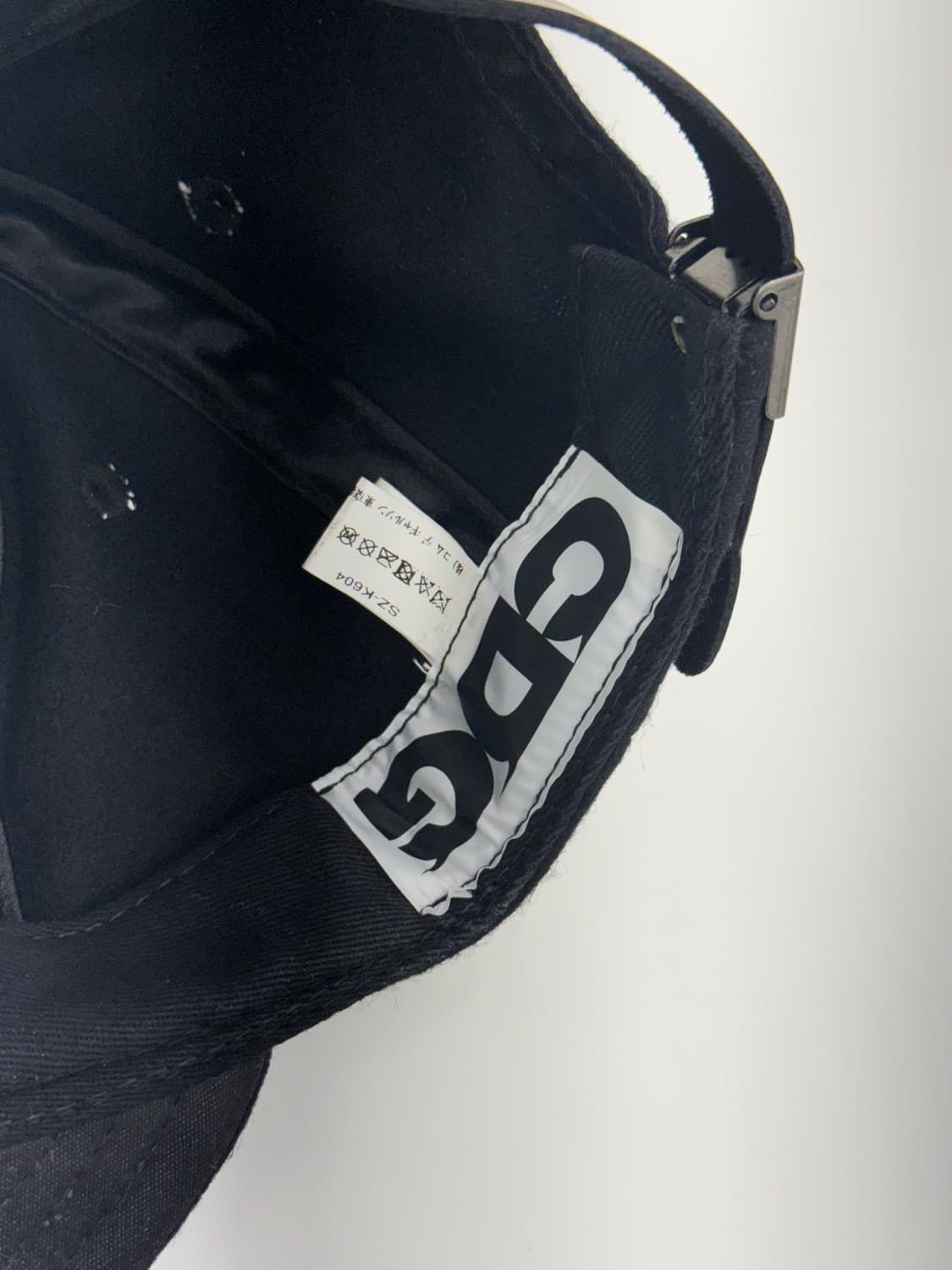 꼼데가르송 CDG x 이벳 필드 빈티지 볼캡 1 블랙 상품이미지5