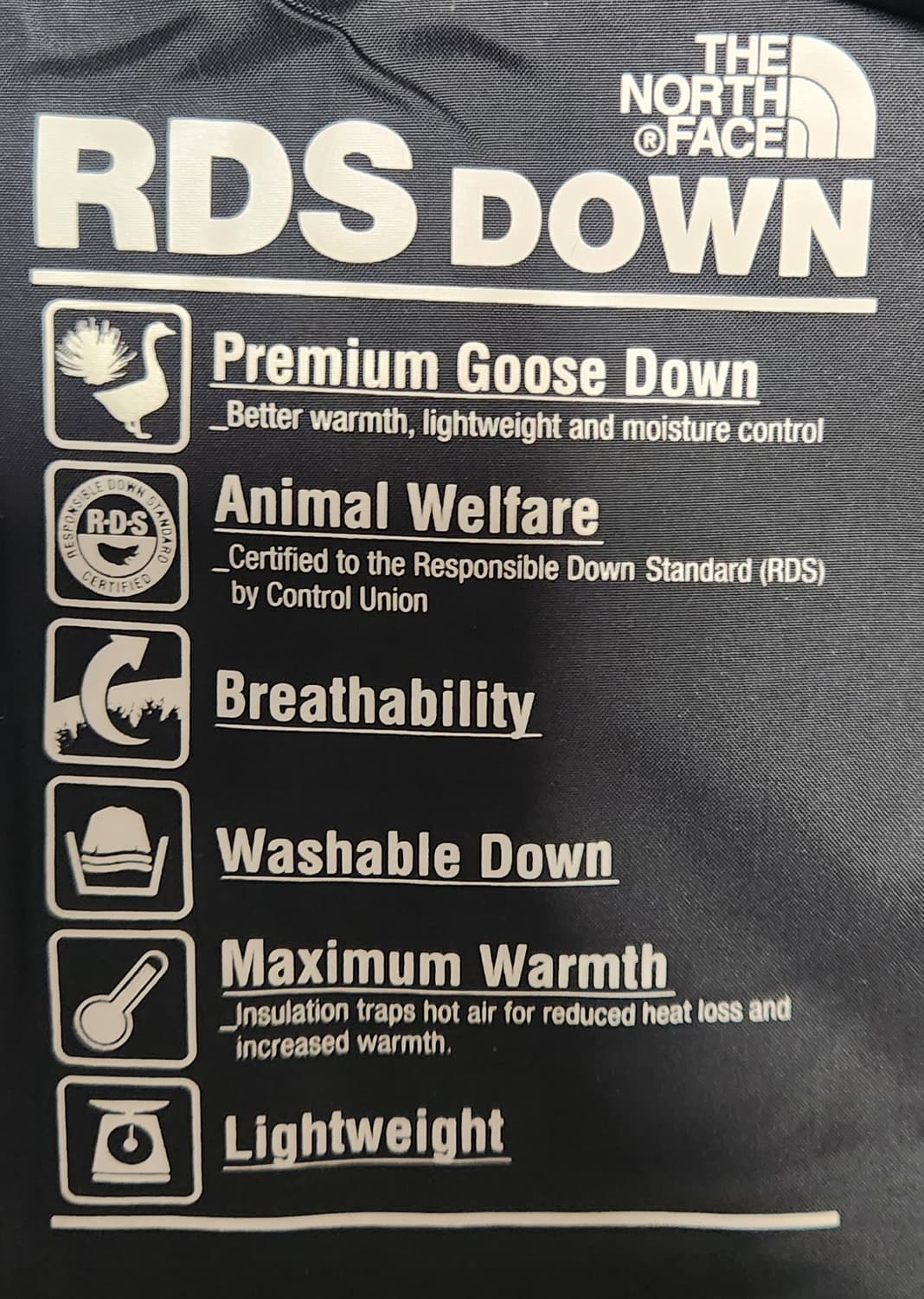 노스페이스 키즈 구스롱패딩 130 상품이미지5