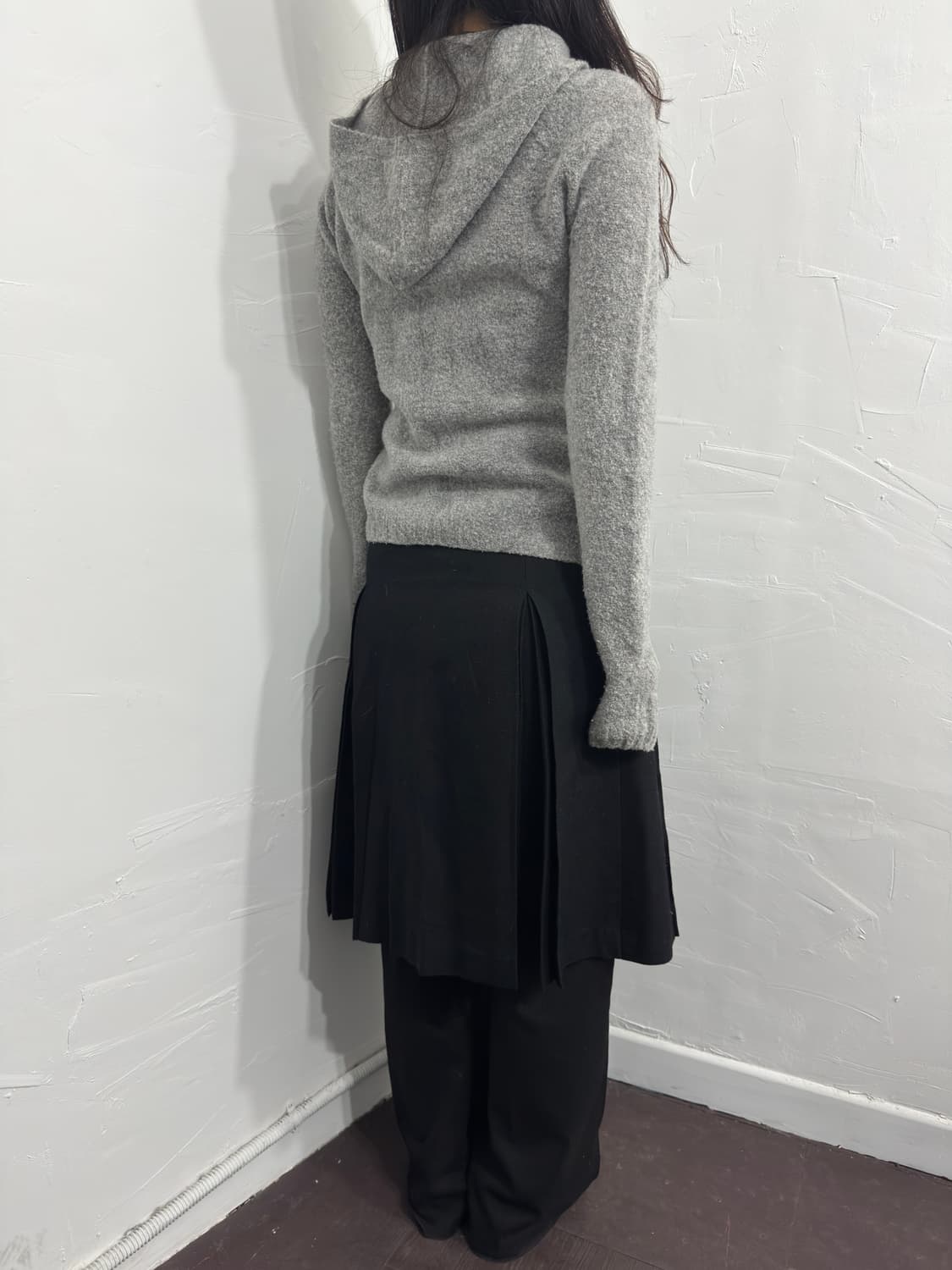 hood twoway zipup 상품이미지5